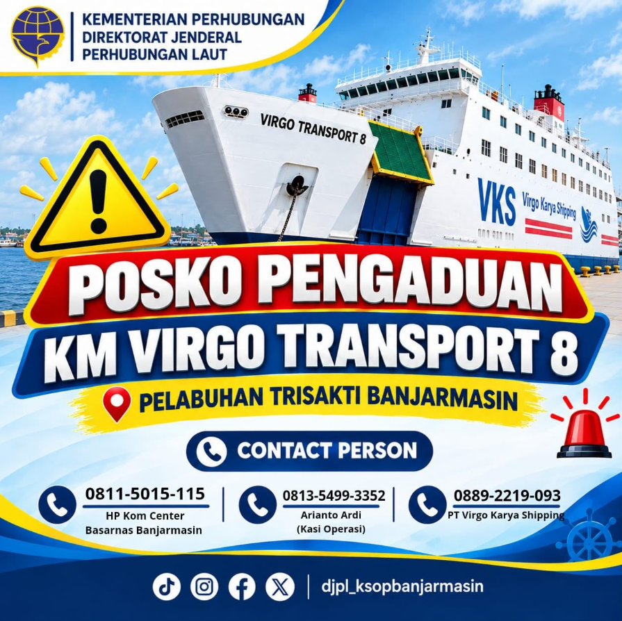 Posko Pengaduan KMP Virgo Transport 8